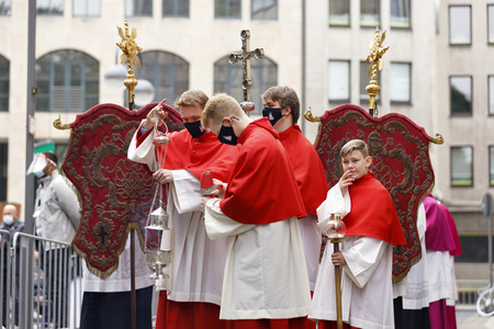 Fronleichnamsprozession in Köln