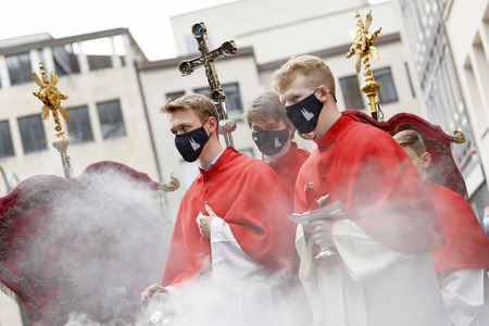 Fronleichnamsprozession in Köln