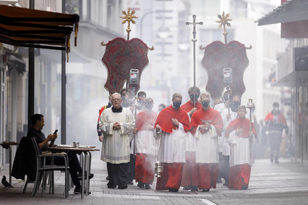 Fronleichnamsprozession in Köln