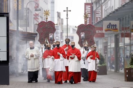 Fronleichnamsprozession in Köln