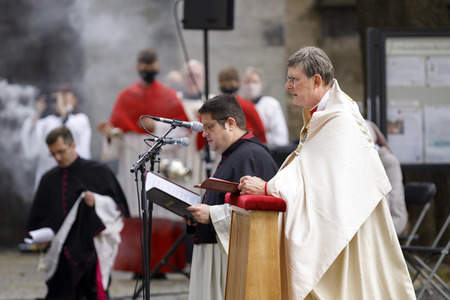 Fronleichnamsprozession in Köln