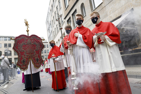 Fronleichnamsprozession in Köln