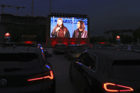 Autokino-Screening 'Soul Kitchen' in Hamburg