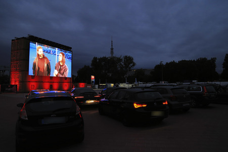 Autokino-Screening 'Soul Kitchen' in Hamburg
