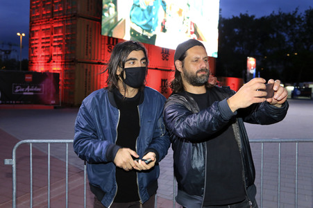 Autokino-Screening 'Soul Kitchen' in Hamburg