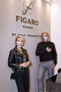 Friseurbesuch von Sarah Valentina Winkhaus in München