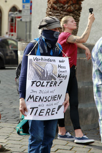 Black Lives Matter Mahnwache in Görlitz