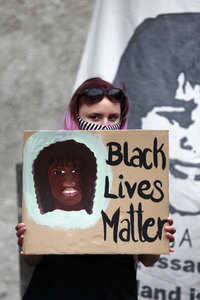 Black Lives Matter Mahnwache in Görlitz