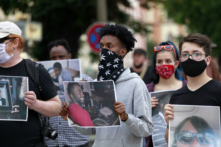 Black Lives Matter Mahnwache in Görlitz
