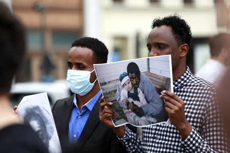Black Lives Matter Mahnwache in Görlitz