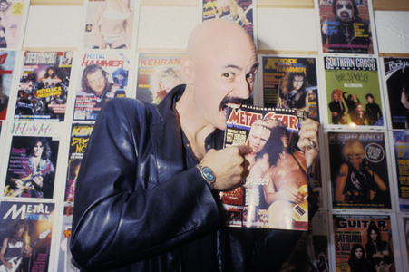 Fototermin mit Bob Kulick in London