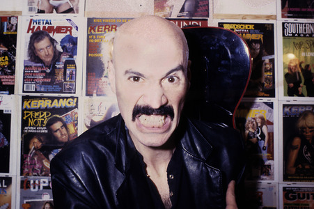 Fototermin mit Bob Kulick in London