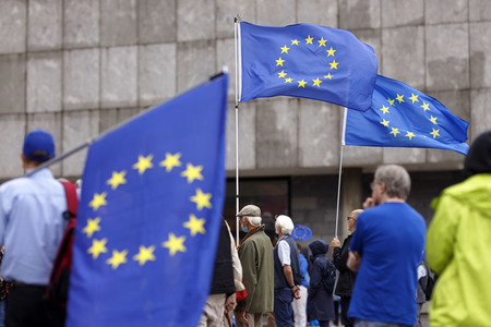 'Pulse of Europe' Demonstration in Köln