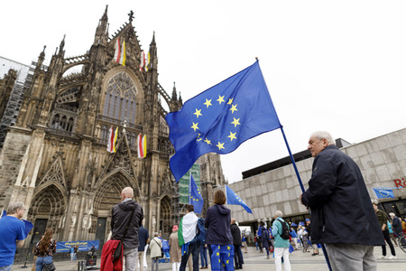 'Pulse of Europe' Demonstration in Köln