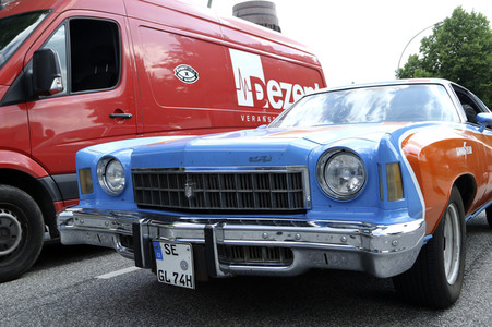 Autokorso unter dem Motto 'EVENTuell nie wieder' in Hamburg