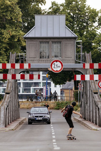Deutzer Drehbrücke in Köln