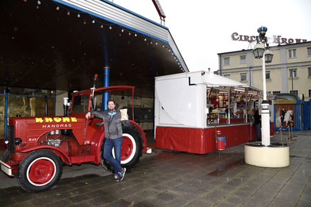 Martin Lacey jr. vom Circus Krone in München