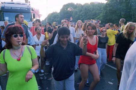 Loveparade 1997 in Berlin