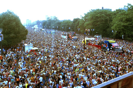 Loveparade 1997 in Berlin