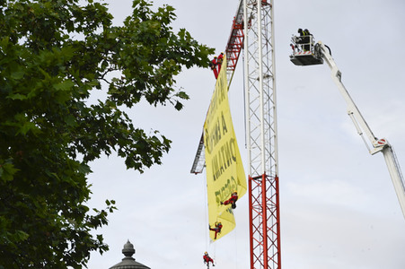 Greenpeace Protest in Madrid