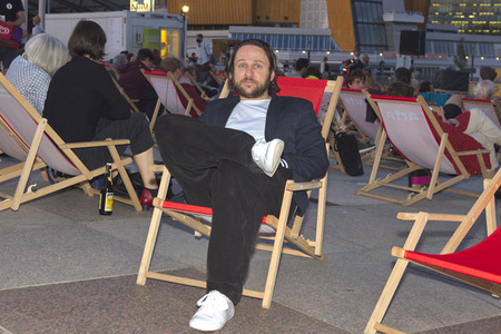 Open-Air-Kinopremiere 'Die Känguru-Chroniken Reloaded 3D' in Berlin