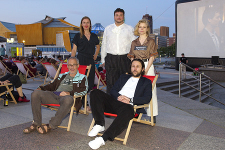 Open-Air-Kinopremiere 'Die Känguru-Chroniken Reloaded 3D' in Berlin