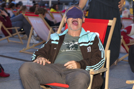 Open-Air-Kinopremiere 'Die Känguru-Chroniken Reloaded 3D' in Berlin