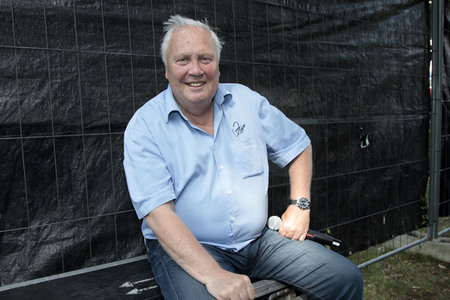 Gert Zimmermann beim Stadtfest Coswig