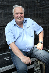 Gert Zimmermann beim Stadtfest Coswig