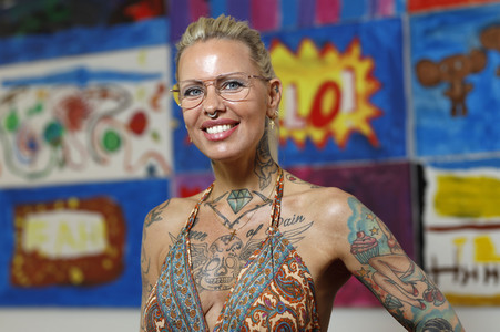 Spendenscheck-Übergabe an die Arche Köln