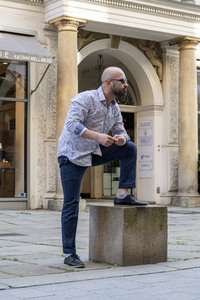 Fototermin mit Mete Güner in Hamburg