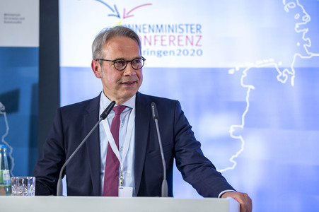 Innenministerkonferenz Thüringen 2020 in Erfurt