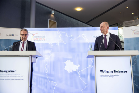 Innenministerkonferenz Thüringen 2020 in Erfurt