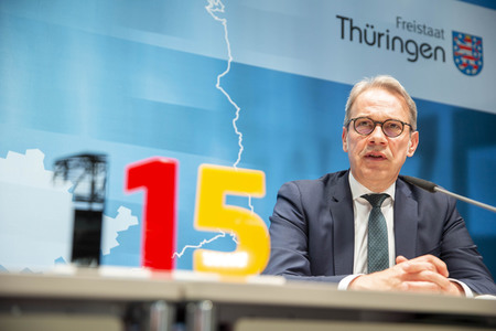 Unterzeichnung der Verwaltungsvereinbarung 115 in Erfurt