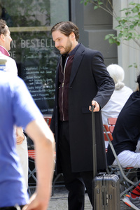 Dreharbeiten 'Nebenan' in Berlin