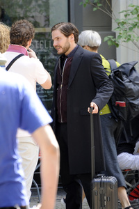 Dreharbeiten 'Nebenan' in Berlin