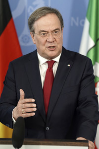 Pressestatement von Armin Laschet in Düsseldorf