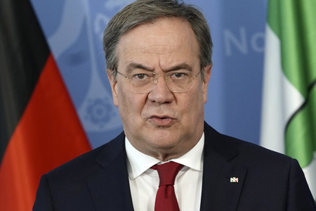 Pressestatement von Armin Laschet in Düsseldorf