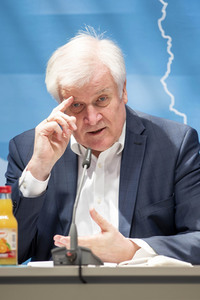 Pressekonferenz zur Innenministerkonferenz Thüringen 2020 in Erfurt