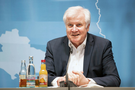 Pressekonferenz zur Innenministerkonferenz Thüringen 2020 in Erfurt