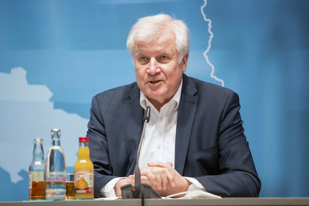 Pressekonferenz zur Innenministerkonferenz Thüringen 2020 in Erfurt