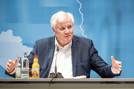 Pressekonferenz zur Innenministerkonferenz Thüringen 2020 in Erfurt