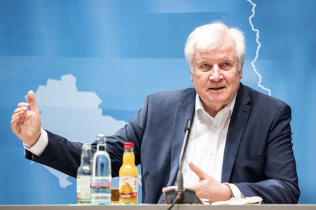 Pressekonferenz zur Innenministerkonferenz Thüringen 2020 in Erfurt