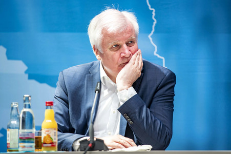 Pressekonferenz zur Innenministerkonferenz Thüringen 2020 in Erfurt