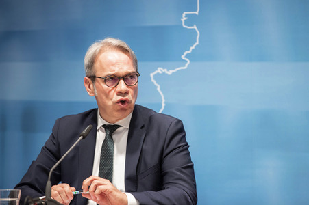 Pressekonferenz zur Innenministerkonferenz Thüringen 2020 in Erfurt