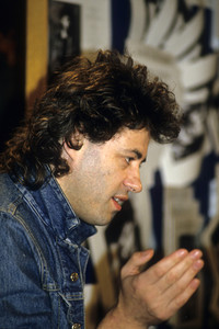 Pressekonferenz mit Bob Geldof in London