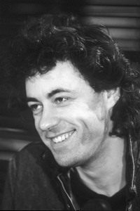 Pressekonferenz mit Bob Geldof in London