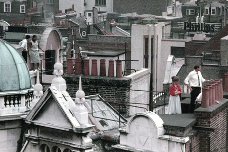 Rooftop-Konzert von Echo & the Bunnymen in London
