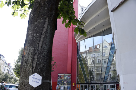 Aktion 'Rettet das Kino Colosseum' in Berlin