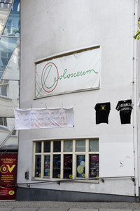 Aktion 'Rettet das Kino Colosseum' in Berlin